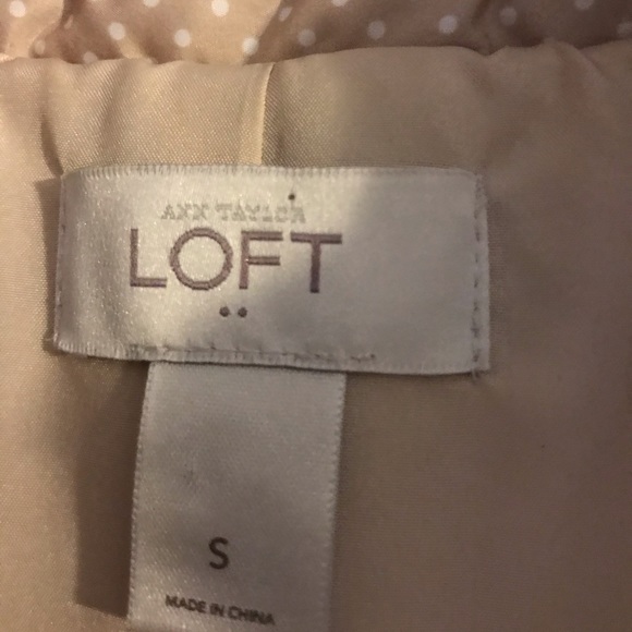 Anne Taylor Loft Polka Dot Vest - Picture 4 of 5